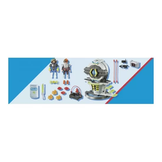 Playmobil Galaxy Police - Seif cu cod secret Playmobil Galaxy Police - Seif cu cod secret