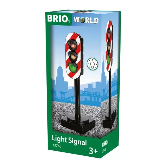 Semnal luminos pentru trenulete BRIO Semnal luminos pentru trenulete BRIO