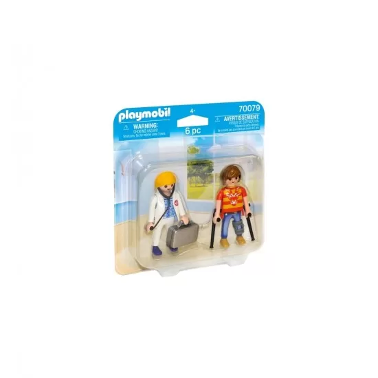 Set 2 figurine doctor si pacient Playmobil Set 2 figurine doctor si pacient Playmobil