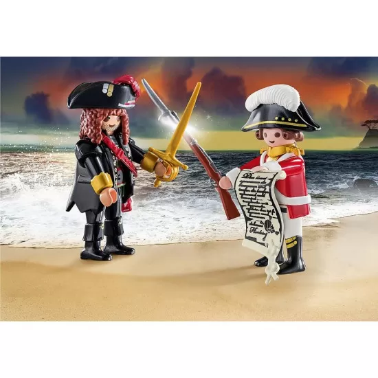 Set 2 figurine pirat si soldat Playmobil Set 2 figurine pirat si soldat Playmobil