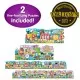Set 2 puzzle-uri trenul urias cu numere si litere in limba engleza Set 2 puzzle-uri trenul urias cu numere si litere in limba engleza