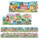 Set 2 puzzle-uri trenul urias cu numere si litere in limba engleza Set 2 puzzle-uri trenul urias cu numere si litere in limba engleza