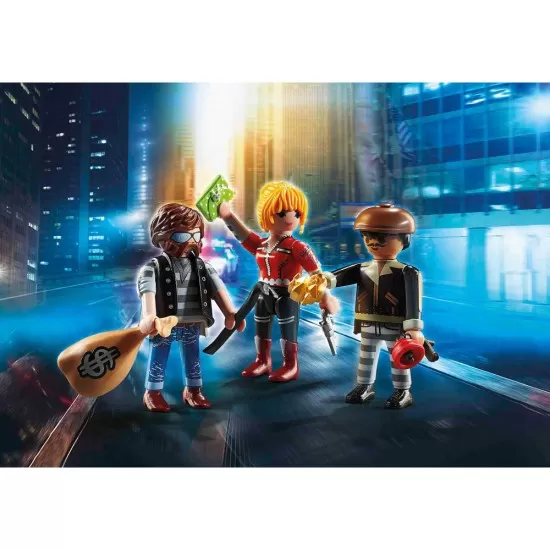 Set 3 figurine hoti Playmobil City Action Set 3 figurine hoti Playmobil City Action