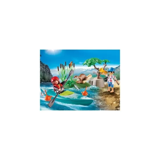 Set aventura cu caiac Playmobil Set aventura cu caiac Playmobil