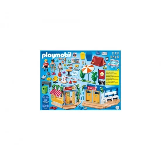 Playmobil Family Fun - Set camping la plaja Playmobil Family Fun - Set camping la plaja