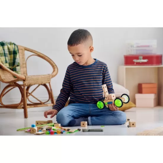 Set constructie cu lumini Brio 120 piese Set constructie cu lumini Brio 120 piese