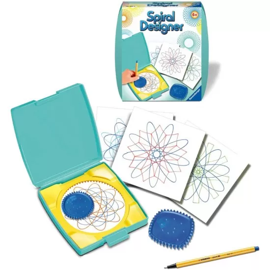 Set creatie Mini Spirale turcoaz Set creatie Mini Spirale turcoaz