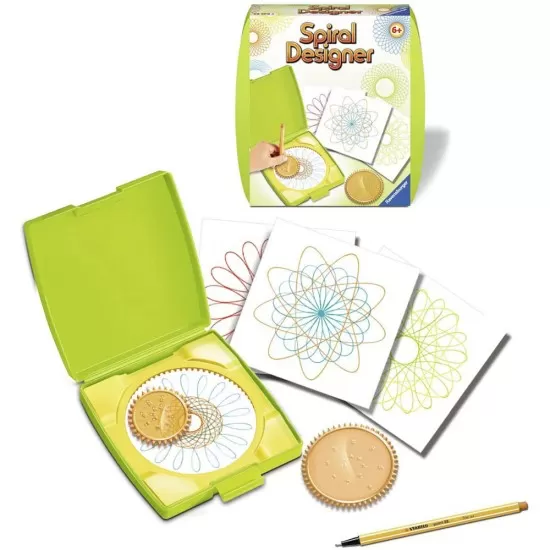 Set creatie Mini Spirale verde Set creatie Mini Spirale verde