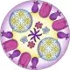 Set de creatie Mandala flori si fluturi