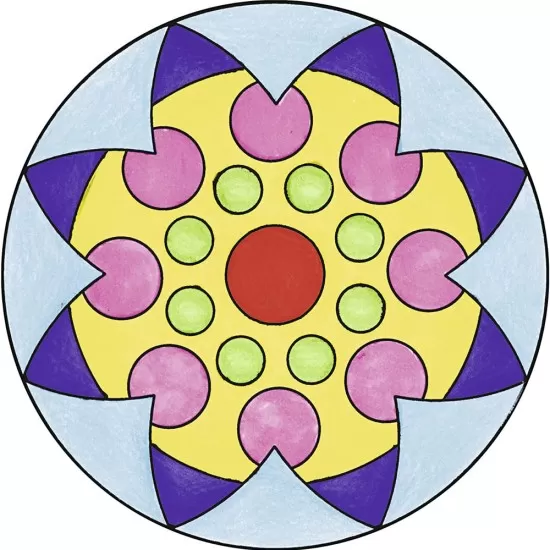 Set de creatie Mini Mandala clasic Set de creatie Mini Mandala clasic