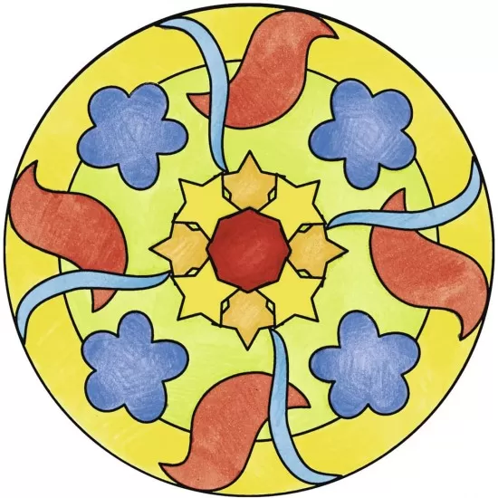 Set de creatie Mini Mandala clasic Set de creatie Mini Mandala clasic
