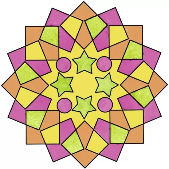 Set de creatie Mini Mandala clasic Set de creatie Mini Mandala clasic