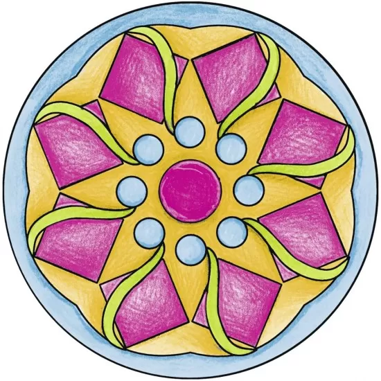 Set de creatie Mini Mandala clasic Set de creatie Mini Mandala clasic