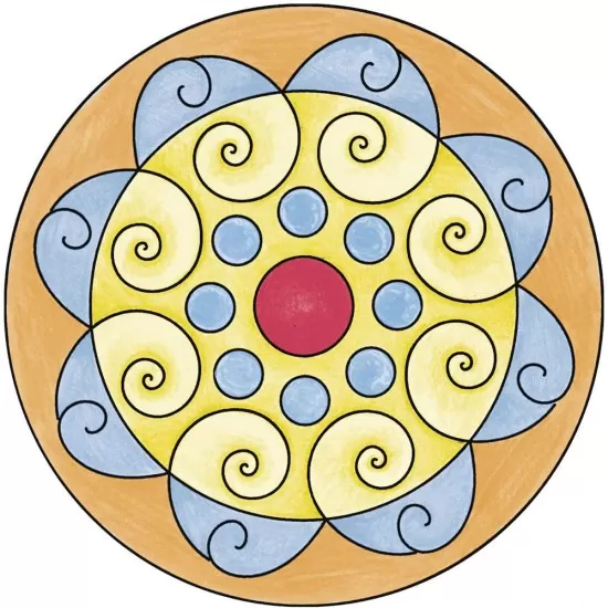 Set de creatie Mini Mandala clasic Set de creatie Mini Mandala clasic