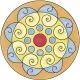 Set de creatie Mini Mandala clasic Set de creatie Mini Mandala clasic