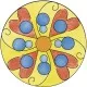 Set de creatie Mini Mandala clasic Set de creatie Mini Mandala clasic