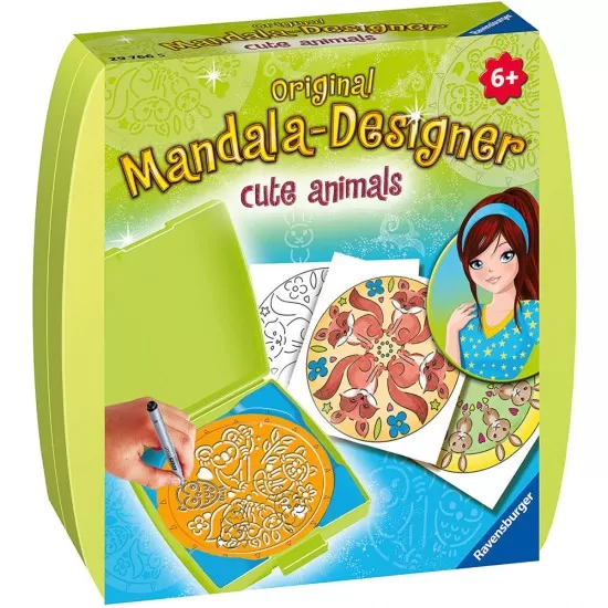 Set de creatie Mini Mandala cu animale Set de creatie Mini Mandala cu animale