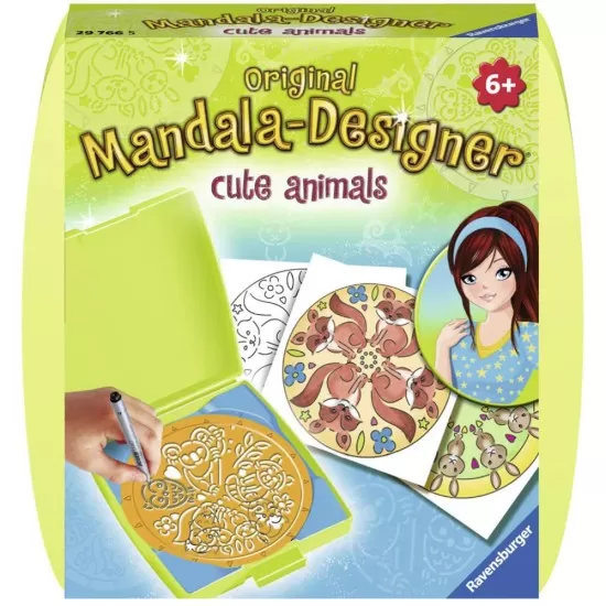 Set de creatie Mini Mandala cu animale Set de creatie Mini Mandala cu animale