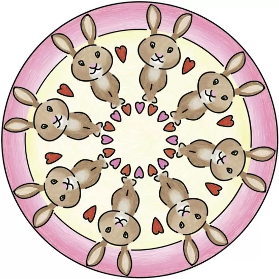 Set de creatie Mini Mandala cu animale Set de creatie Mini Mandala cu animale