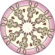 Set de creatie Mini Mandala cu animale Set de creatie Mini Mandala cu animale