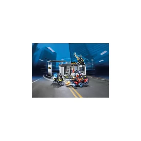Playmobil City Action - Set mobil sectia echipei SWAT Playmobil City Action - Set mobil sectia echipei SWAT
