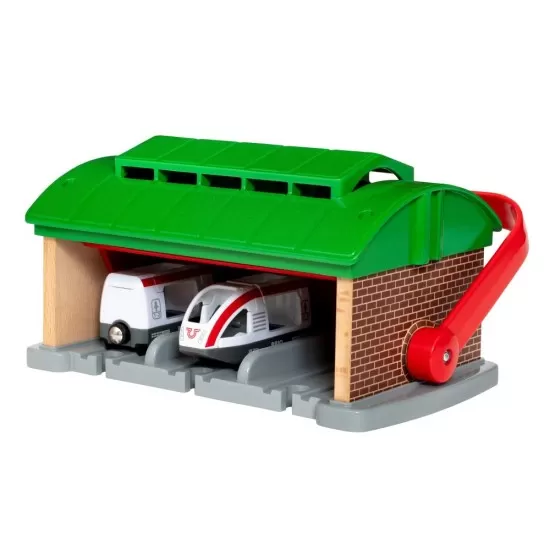Set portabil garaj de trenuri BRIO Set portabil garaj de trenuri BRIO