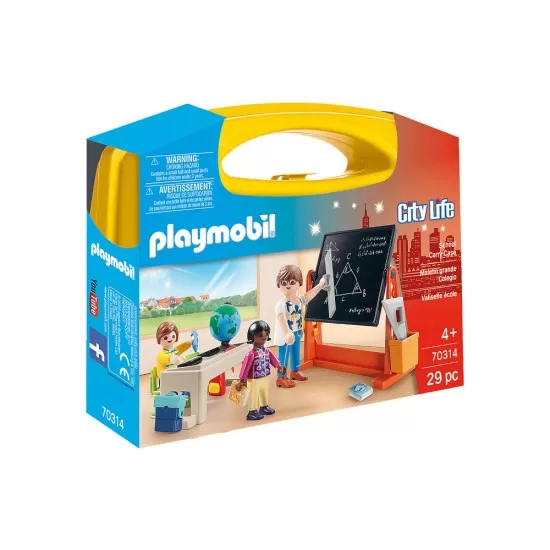 Set portabil Playmobil City Life - Scoala Set portabil Playmobil City Life - Scoala