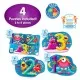Set primele mele 4 puzzle-uri 123 Set primele mele 4 puzzle-uri 123