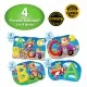 Set primele mele 4 puzzle-uri ABC in limba engleza Set primele mele 4 puzzle-uri ABC in limba engleza