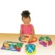 Set primele mele 4 puzzle-uri dinozauri Set primele mele 4 puzzle-uri dinozauri