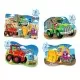 Set primele mele 4 puzzle-uri Monster Truck Set primele mele 4 puzzle-uri Monster Truck