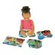 Set primele mele 4 puzzle-uri Monster Truck Set primele mele 4 puzzle-uri Monster Truck