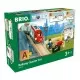 Set tren pentru incepatori cu sine BRIO 26 piese