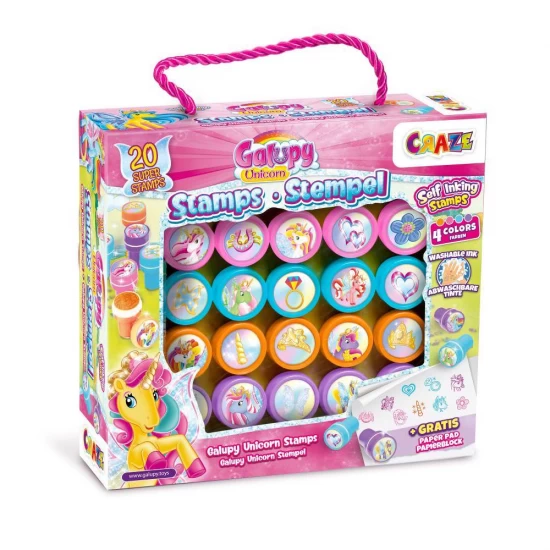 Set 20 stampile Unicorn