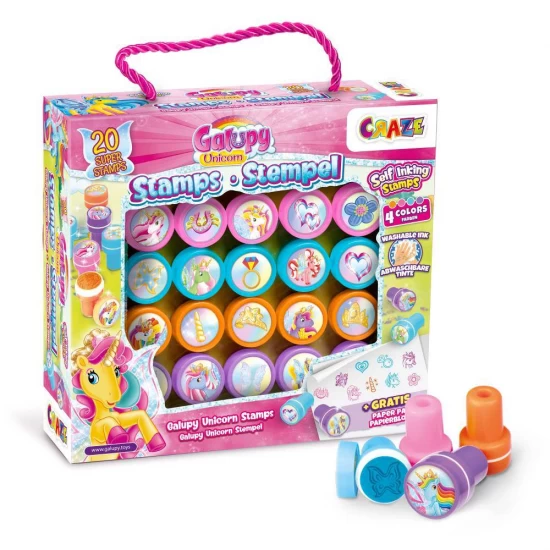 Set 20 stampile Unicorn