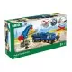 Set trenulet transport politie BRIO Set trenulet transport politie BRIO