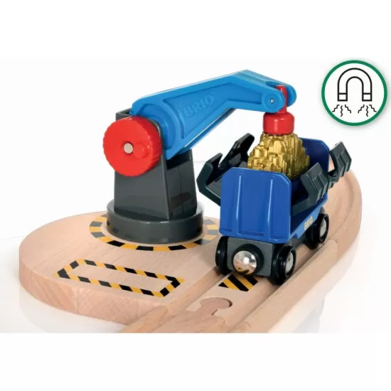 Set trenulet transport politie BRIO Set trenulet transport politie BRIO