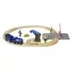 Set trenulet transport politie BRIO Set trenulet transport politie BRIO