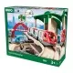 Set trenuri de calatori Brio 42 piese Set trenuri de calatori Brio 42 piese