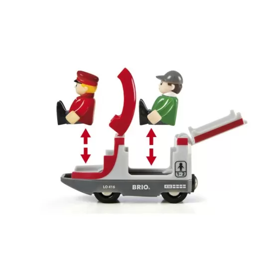 Set trenuri de calatori Brio 42 piese Set trenuri de calatori Brio 42 piese