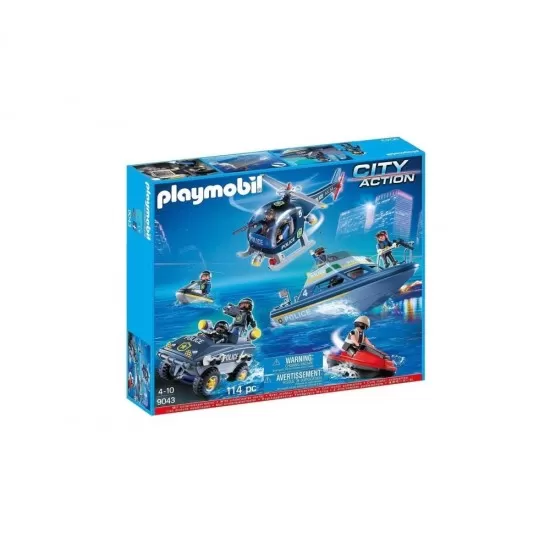 Playmobil City Action - Set vechicule de politie Playmobil City Action - Set vechicule de politie