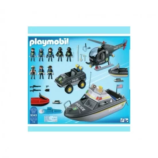 Playmobil City Action - Set vechicule de politie Playmobil City Action - Set vechicule de politie