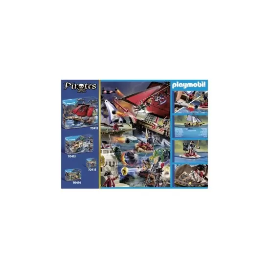 Playmobil Pirates - Soldat britanic si caravela Playmobil Pirates - Soldat britanic si caravela