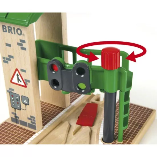 Statie de tren cu semnale BRIO