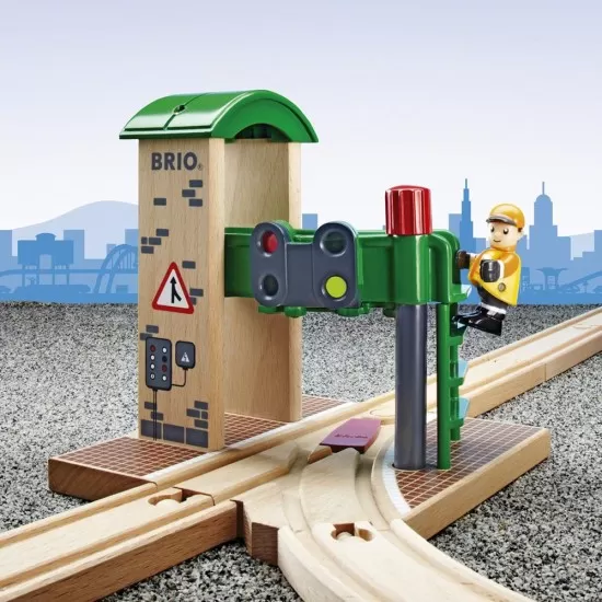 Statie de tren cu semnale BRIO