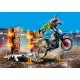 Playmobil Stunt Show - Motocicleta cu perete de foc Playmobil Stunt Show - Motocicleta cu perete de foc