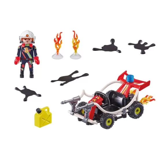 Playmobil Stunt Show - Vehicul de stins incendii Playmobil Stunt Show - Vehicul de stins incendii
