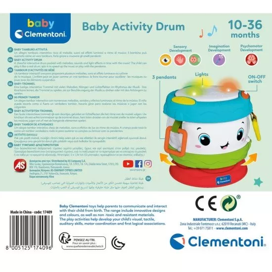 Jucarie bebelusi - Toba interactiva Clementoni Jucarie bebelusi - Toba interactiva Clementoni