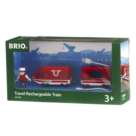 Tren de calatori reincarcabil BRIO Tren de calatori reincarcabil BRIO