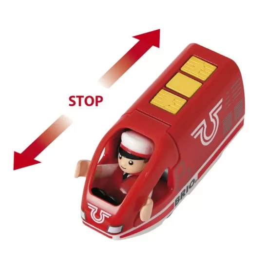 Tren de calatori reincarcabil BRIO Tren de calatori reincarcabil BRIO
